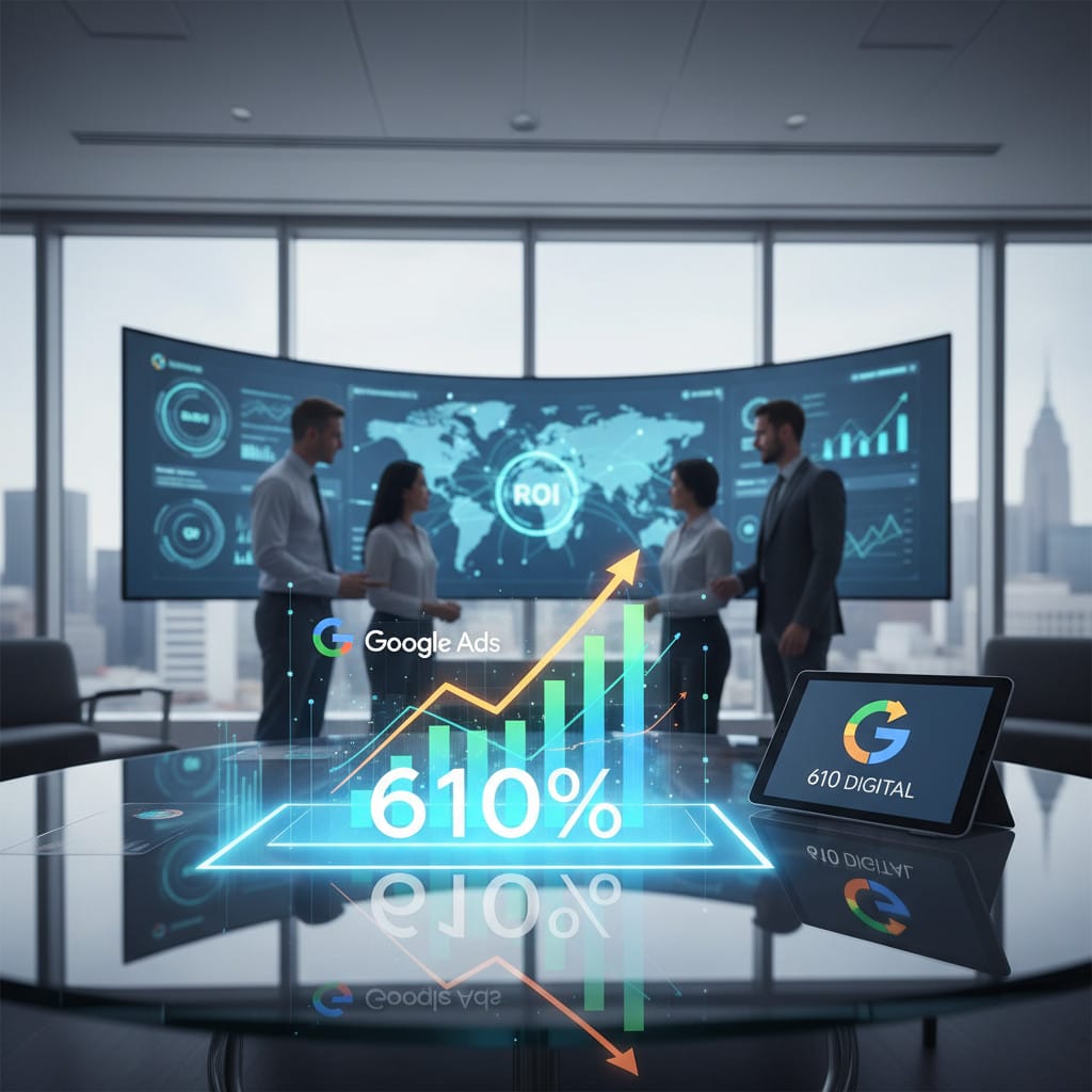 Featured image for: Google Ads ROI: Data-Driven Growth by 610 Digital