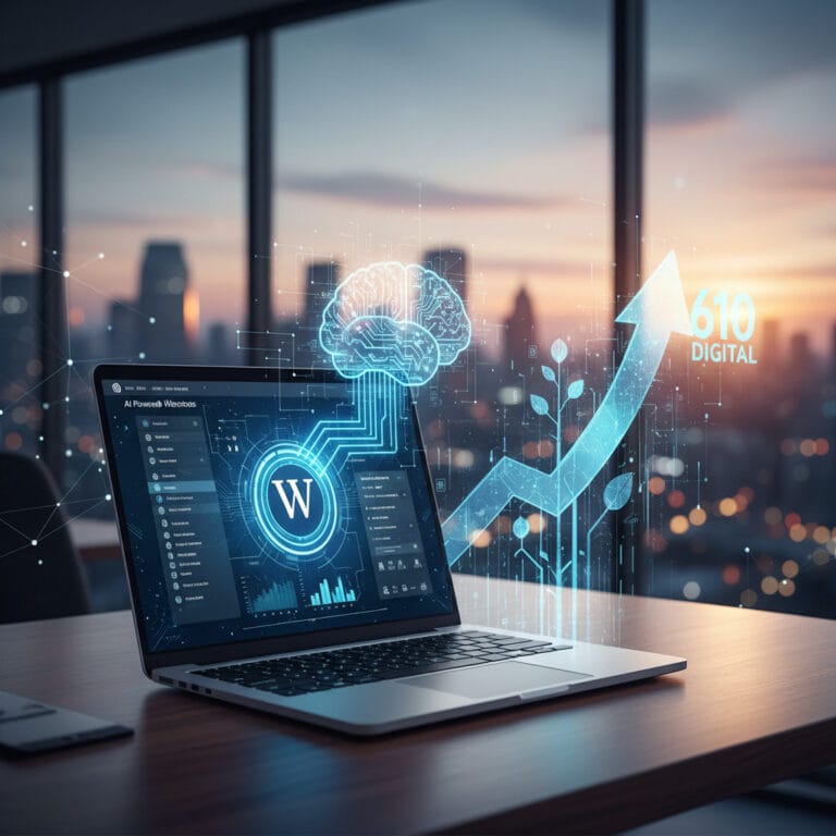 Featured image for: AI-Powered WordPress: 610 Digital's Growth Advantage
