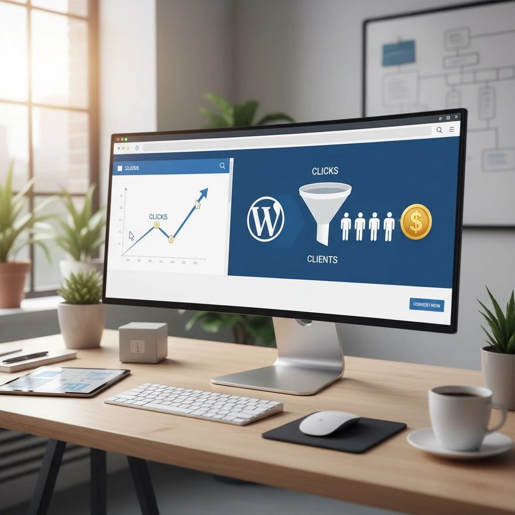 Featured image for: WordPress Web Design: Converting Clicks into Clients